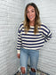 Kate Striped Sweater - Blue