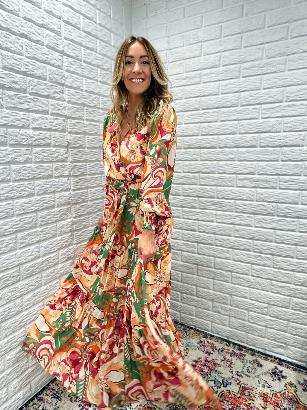 Camille Printed Maxi
